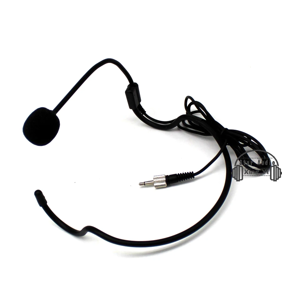 3.5 ملليمتر المسمار قفل السلكية Headworn المكثف سماعة رأس مع ميكروفون Mic Microfone مايك لاسلكي نظام الكاريوكي Bodypack الارسال
