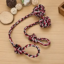 Strong braided dog cat puppy rope toys 30cm 40cm chew toys for pets two rope braided with a ball rope dog toys dog play toys Strong braided dog cat puppy rope toys 30cm 40cm chew toys for pets two rope braided with a ball rope dog toys dog play toys