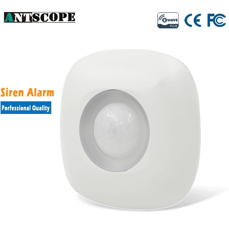 Antscope Z wave PIR Motion Sensor Alarm Compatible with Z wave Wireless