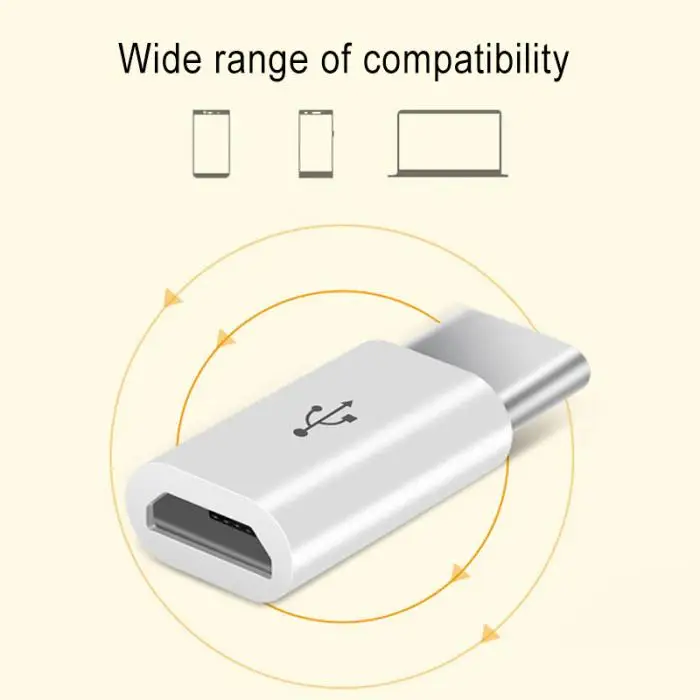 Mi cro USB Женский к type C Мужской адаптер для Letv Xiaomi mi 5X Oneplus samsung S8 Plus GDeals