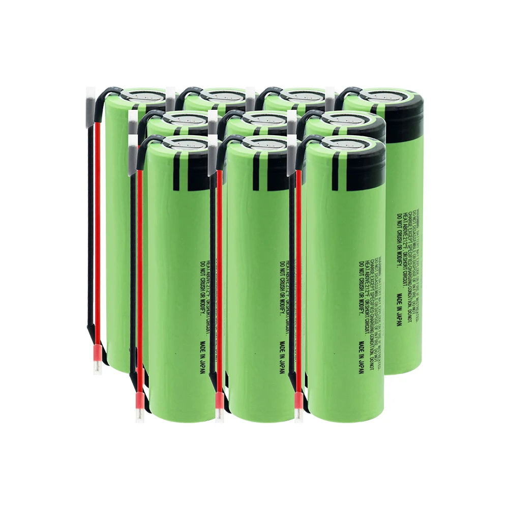 Высокая утечка 20A NCR 18650 литиевая батарея 3400mAh перезаряжаемая электронная сигарета ток разряда+ DIY Linie для фонарика