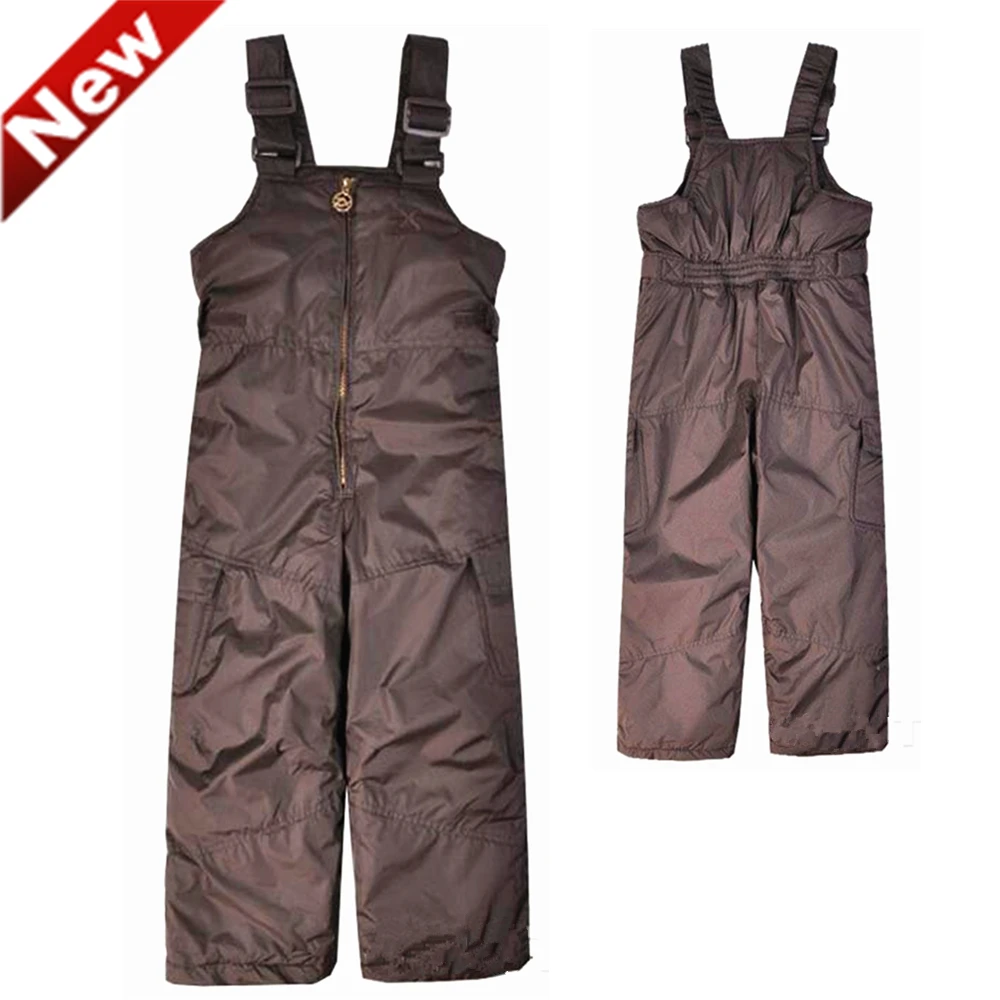 New Winter children ski pants for kids boys ski overall boy windproof