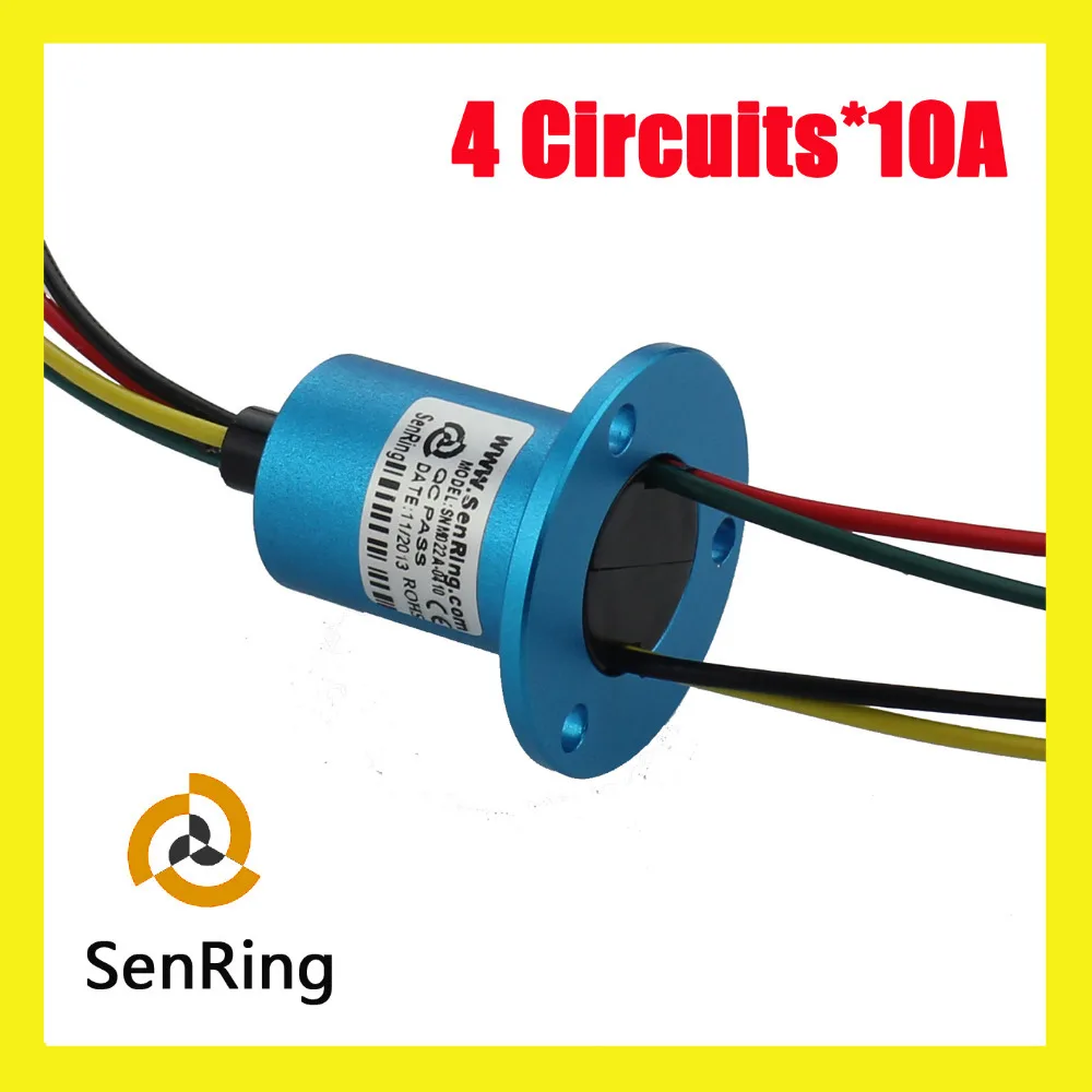 Сжатое Контактное кольцо из алюминиевого сплава 4 схемы 10A используется для ветрогенератора