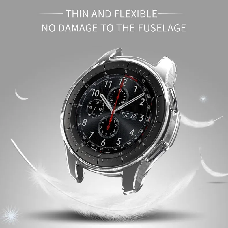 Чехол для samsung Galaxy часы 46 мм 42 мм/Шестерни S3 frontier общего назначения бампер Смарт-часы аксессуары Защитная крышка