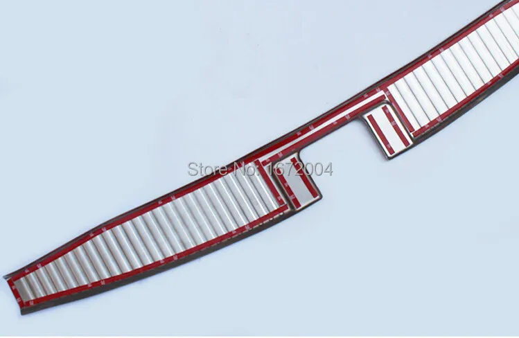 Высококачественная Нержавеющая Сталь заднего бампера протектор Накладка для Honda vezel