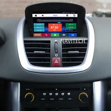 Reproductor de DVD del coche para Peugeot 207 SW CC 2007 2008 2009 2010 2011 2012 2013 2014 GPS de Navegación de Radio estéreo SWC Can Bus USB RDS