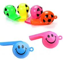 2 стиля 5 шт пластиковый свист с Талрепом для вечерние спортивные игры хлопушка для детей игрушка для раннего развития 029