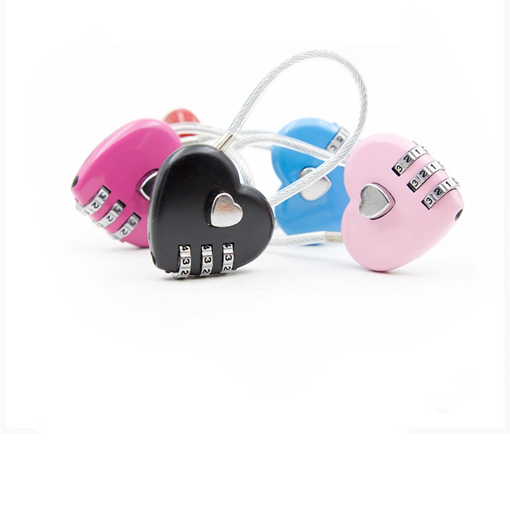 Password Lock Travel Bag Safe Lock Padlock 3digital Padlock