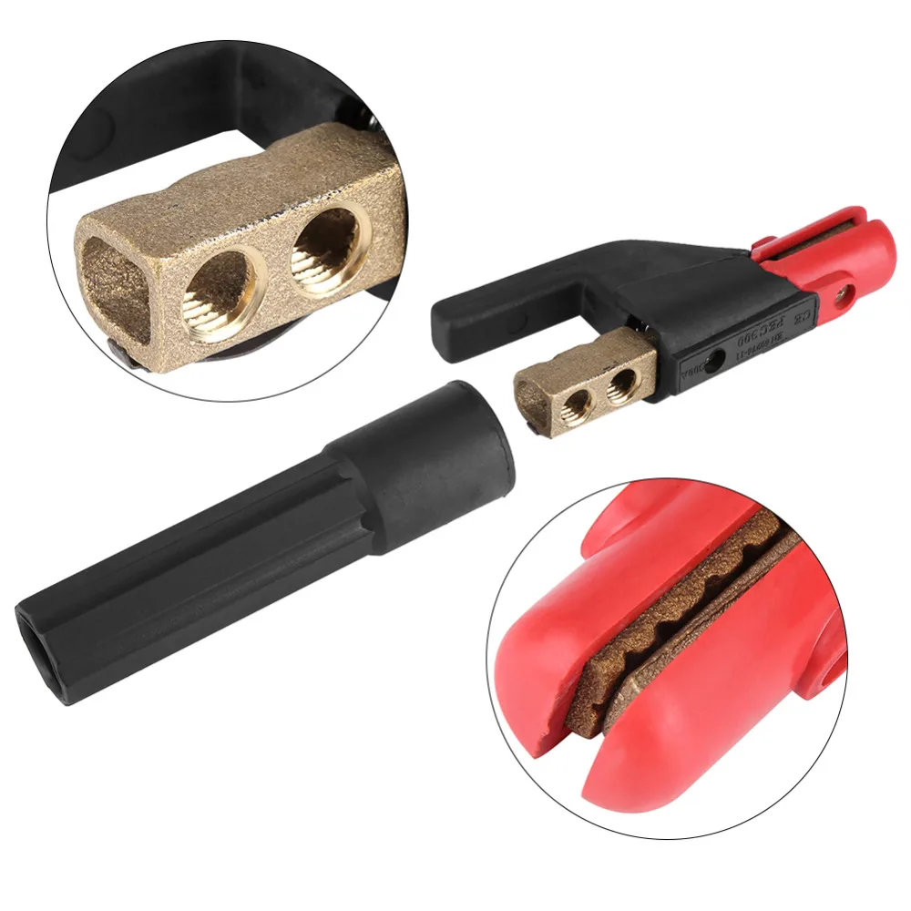 

Welding machine parts welding tools with pressure and fastening fittings 20 cm full brass 300A electrode welding