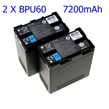 

HOT sell 2pcs 7200mAh BP-U60 BPU60 bp-u30 bp u30 Rechargeable Li-ion Battery for Sony PMW-100 PMW-200 PMW-EX1 PMW-EX1R PMW-EX3