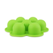 Детская тарелка сетка 7 отверстий для кормления детей посуда на пару рисовый торт силиконовый анти-осень еда Дополнение ёмкость для хранения Форма для льда