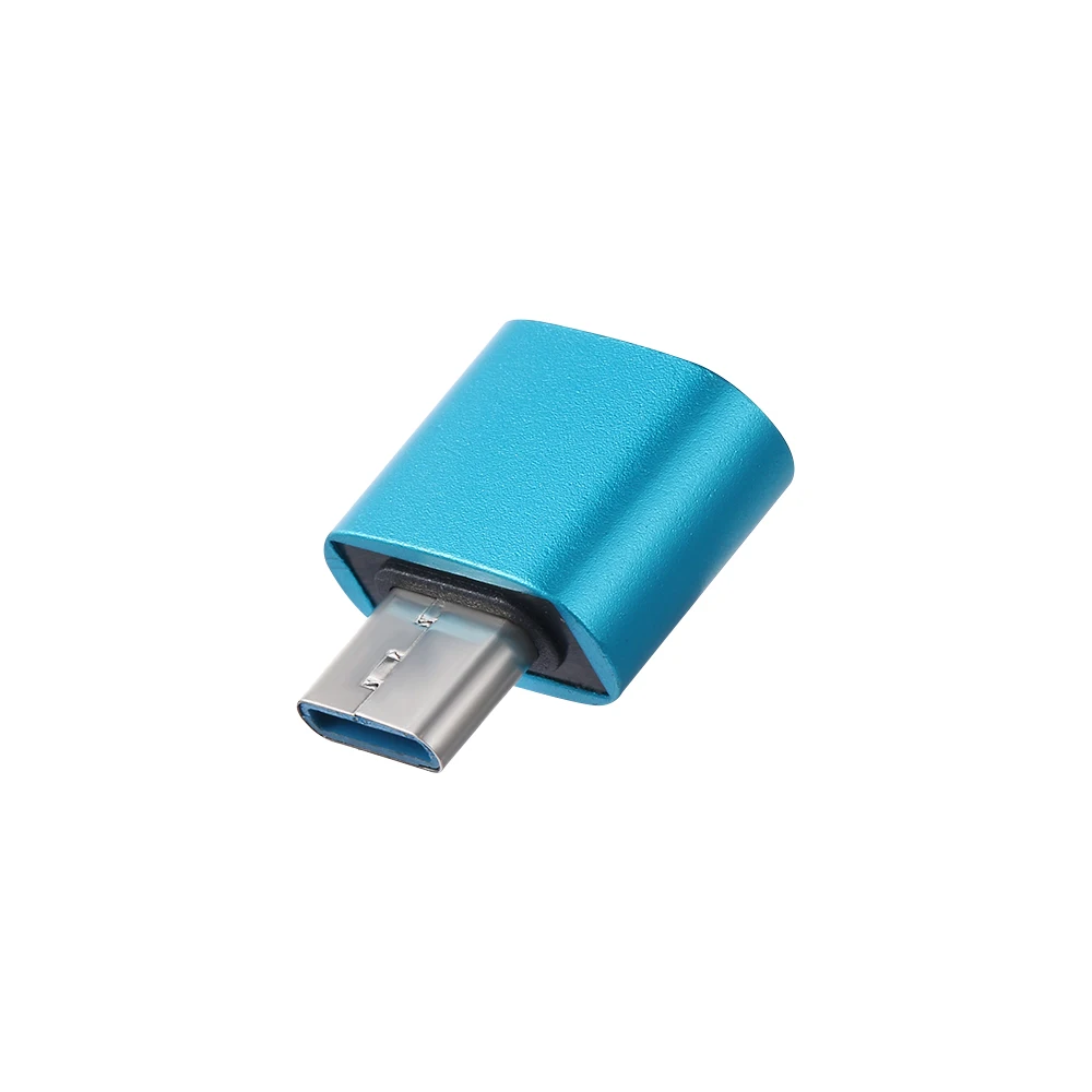 4 шт. металлический USB-C 3,1 type C к USB 3,0 адаптер конвертера otg для смартфонов Android otg адаптер Аксессуары