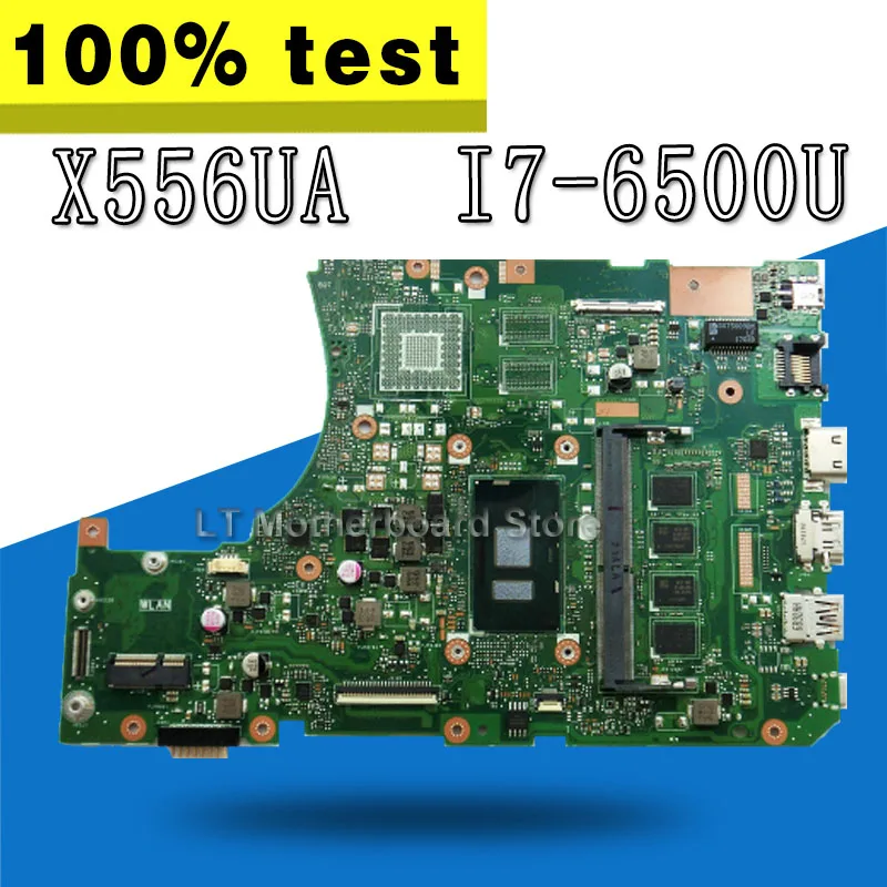 

X556UA Motherboard I7-6500U For ASUS X556U X556UJ X556UV Laptop motherboard X556UA Mainboard X556UA Motherboard test 100% OK