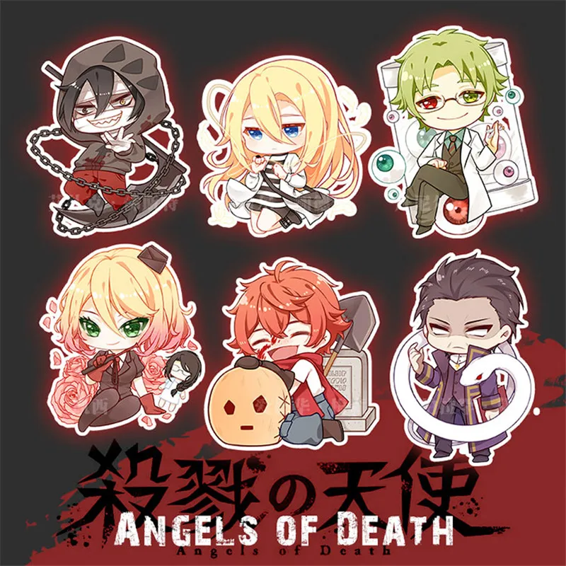 Брелок Satsuriku No Tenshi с аниме ангелы смерти подарок для косплея мультяшный брелок