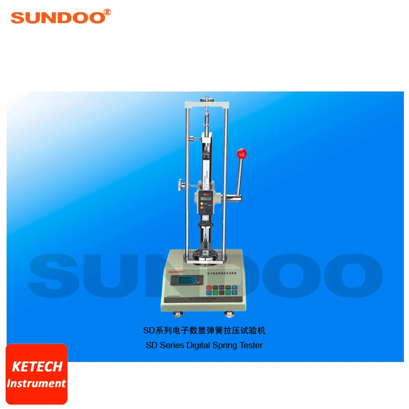 500N внутренний принтер цифровой измеритель силы сжатия и растяжения Sundoo SD-500