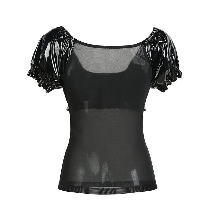 Fashion-Black-Transparent-Woman-Tops-W391248-2