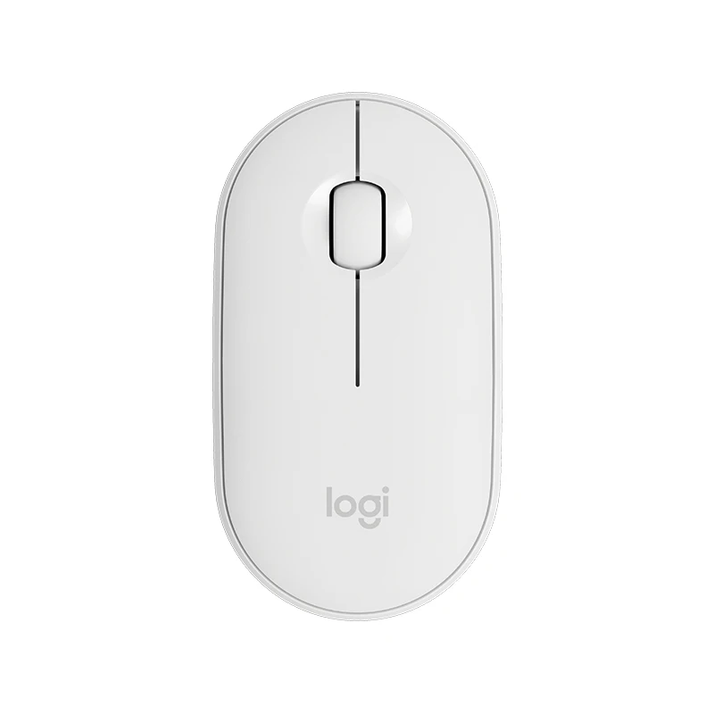Logitech 2018 новейшая PEBBLE Bluetooth мышь тонкая и легкая 1000 точек/дюйм 100 г Высокая точность