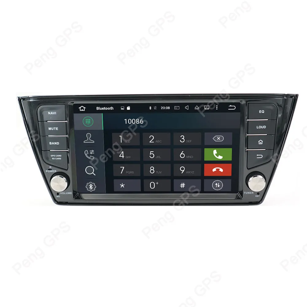 Sale 2 Din Android 8.0 Car CD DVD Player 8Core GPS Navigation for VW Skoda Fabia 2015-2017 Stereo 1080P HD Screen Autoradio Headunit 5