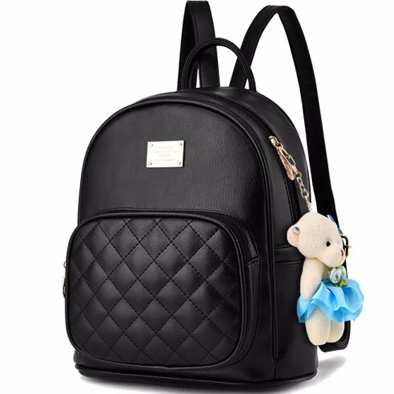 

Backpacks School Bags For Teenagers book bag for women shoulder travel bags rucksack bear doll student bags mochila escolar