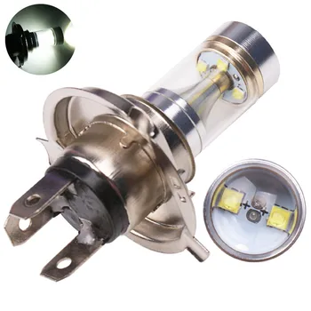 

New Multifunction 1Pcs Bright White 6500K H4 LED Fog Daytime Light Lamp Bulb Driving Light For Most Car