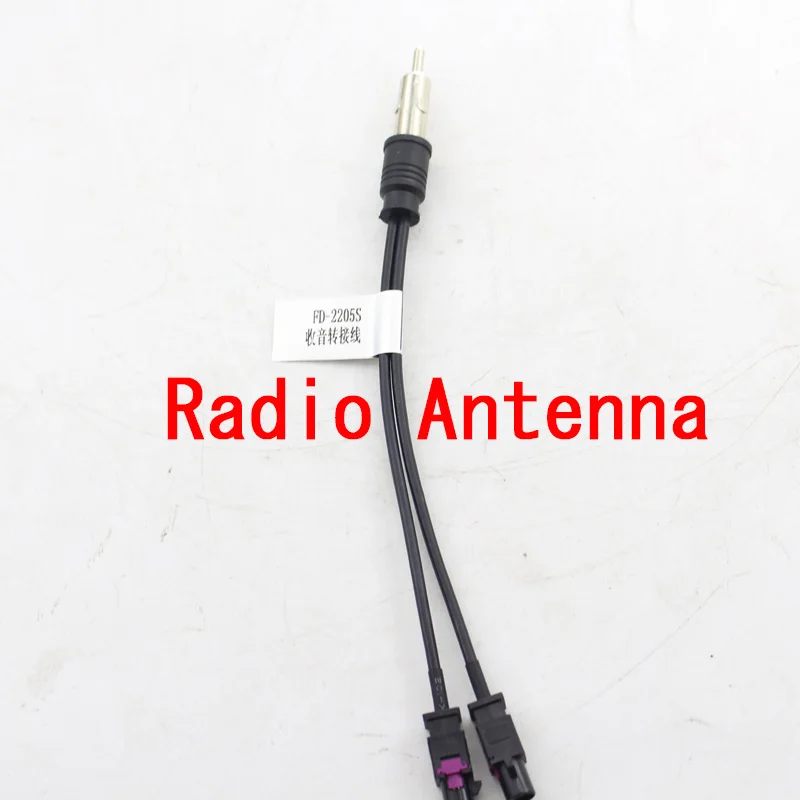 

2017 Auto radio Antenna Car DVD Radio Antenna Adapter Diversity System Fakra for VW for AUDI for MERCEDES for BMW Radio Antenna