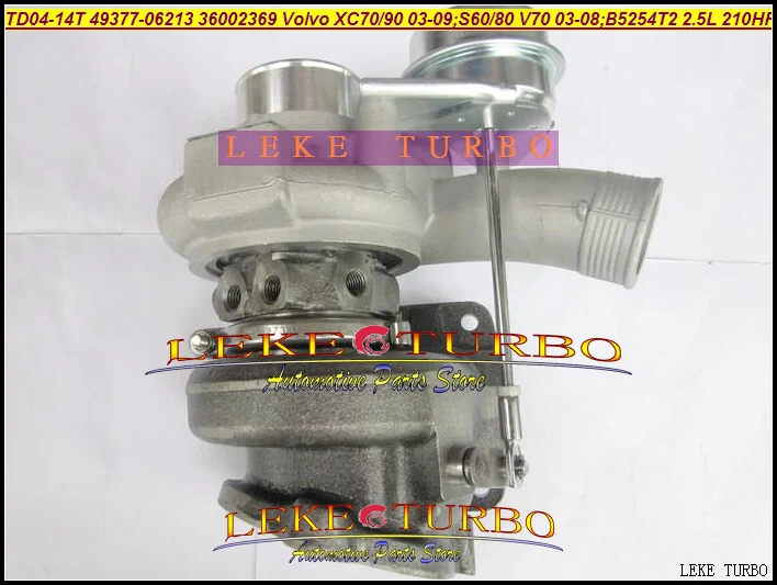 TD04-14T 49377-06213 36002369 Turbo Turbocharger For Volvo XC70 XC90 2003-2009 S60 S80 V70 2003-2008 B5254T2 2.5L 210HP (1)