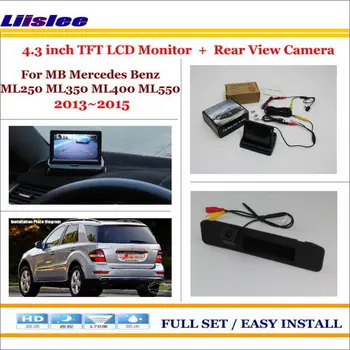 

Auto Camera For Mercedes Benz ML250 ML350 ML400 ML550 2013-2015 4.3" LCD Monitor Screen Parking Assistance System