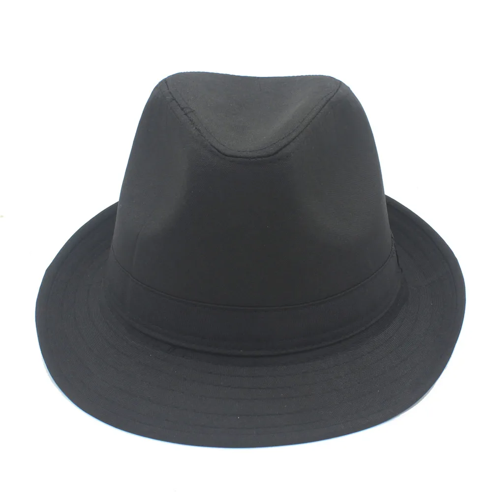 4 размера 57, 58, 59, 60 см Классическая мужская летняя Солнцезащитная шляпа для джентльмена, папы, пляжа, Хомбург, фетровая шляпа в стиле джаз, шляпа для отца, подарок, хорошая посылка