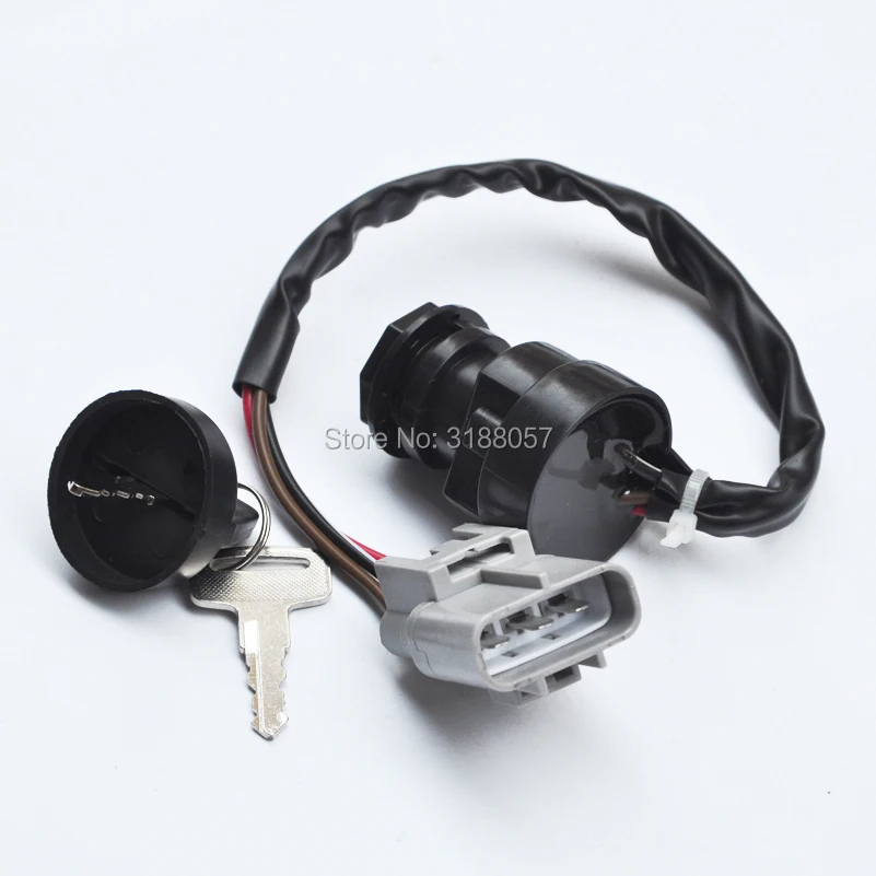 Ignition Switch Key for YAMAHA GRIZZLY 700 FI 4X4 YFM700 2009 2010 2011