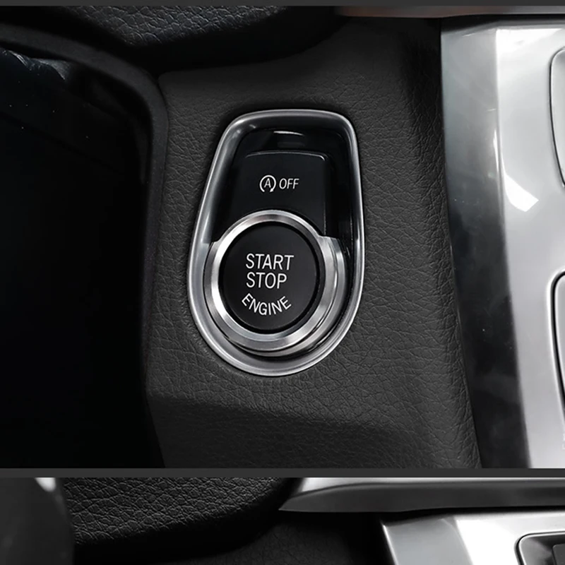 Наклейка для переключателя зажигания двигателя BMW X1 1 2 3 4 Series F20 118i 120i F22 F23 F45 F48