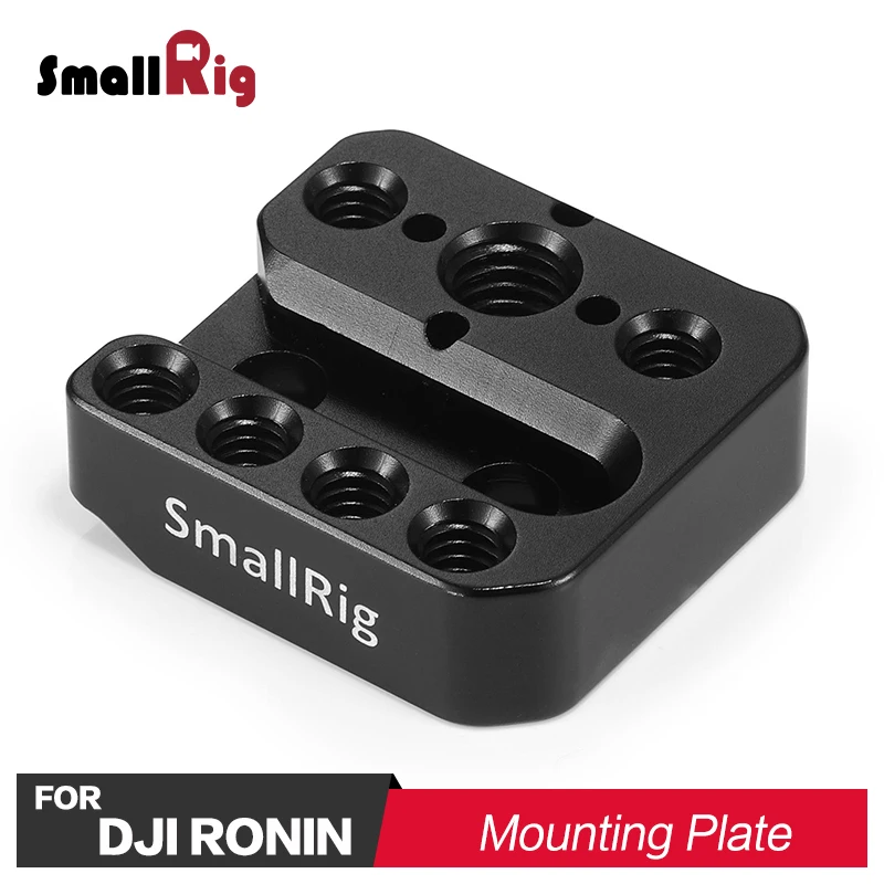 SmallRig камера Rig DSLR Монтажная пластина для DJI Ronin S с Quick Release железнодорожный вокзал 1/4 резьбовые отверстия Arri 3/" отверстия 2214