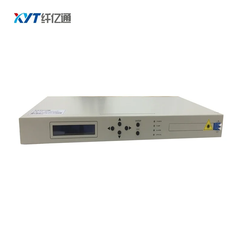 

EMS free shipping DWDM SYSTEM C band Preapmlifier gain 25dBm Max output power 13dBm EDFA optical fiber amplifier