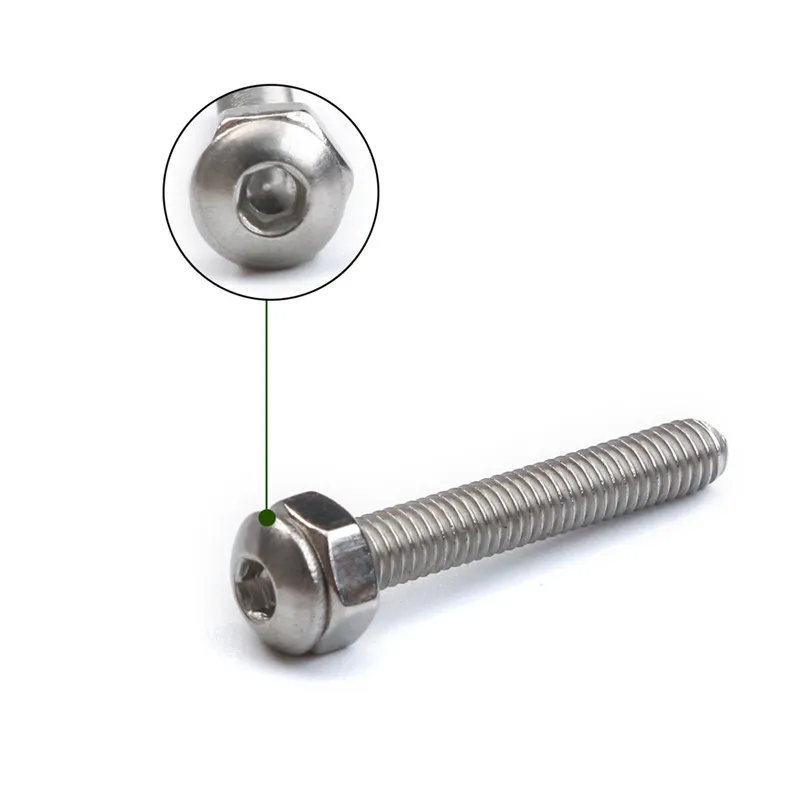 340 шт./компл. Ассорти Нержавеющая сталь M3 винты с шестигранной гайкой болта Кепки Набор торцевых головок, 5/6/8/10/12/14/16/18/20 мм