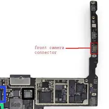 5 шт./лот Фронтальная камера разъем для iPad Air/iPad 5 Плата логики Fix часть FPC разъем