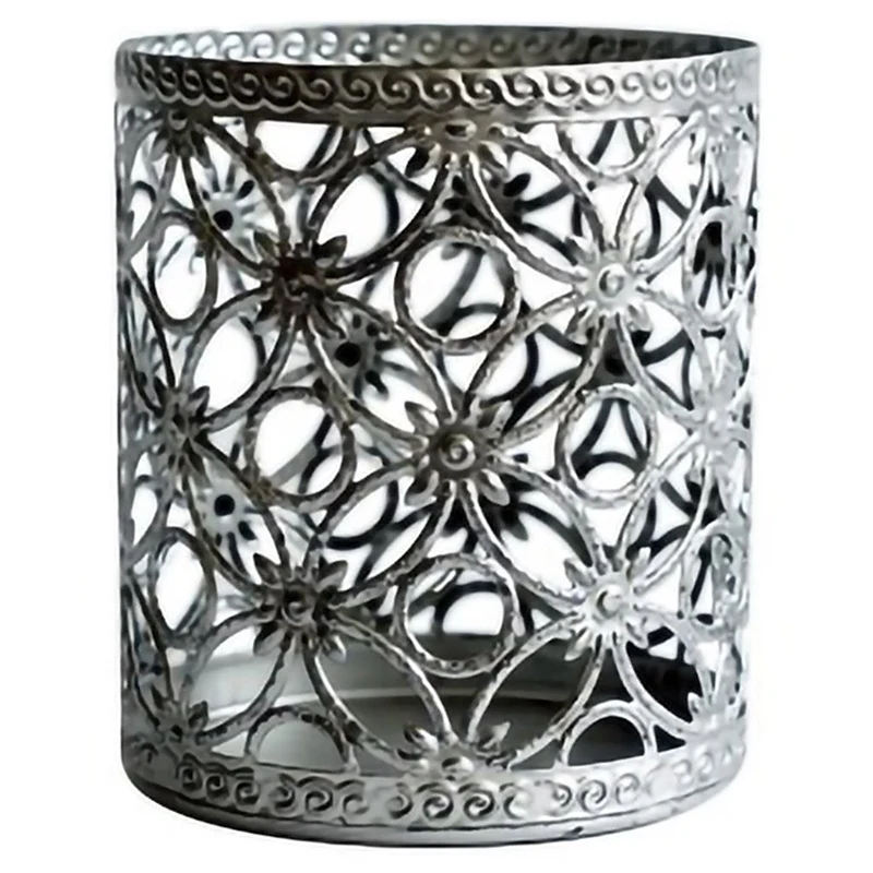 

SWEETGO Vintage Silver Lollipop Pot Holder Makeup Brush Tableware Storage Cake Decorating Tools Home Decoration Bakeware