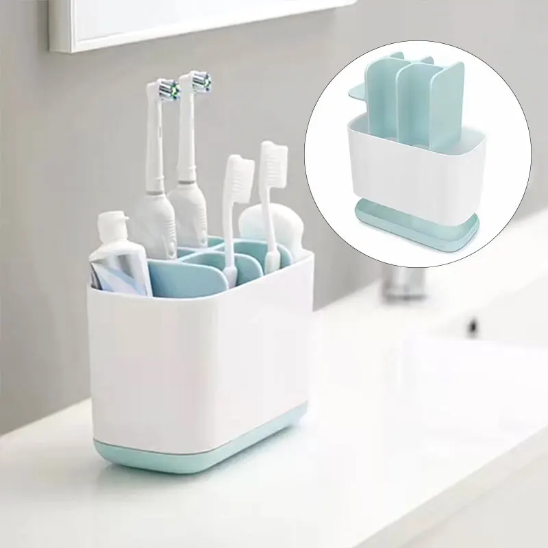 

Toothpaste Holder Electric Toothbrush Color Convenient Storage Box Removable Bathroom Toothpaste Organizer