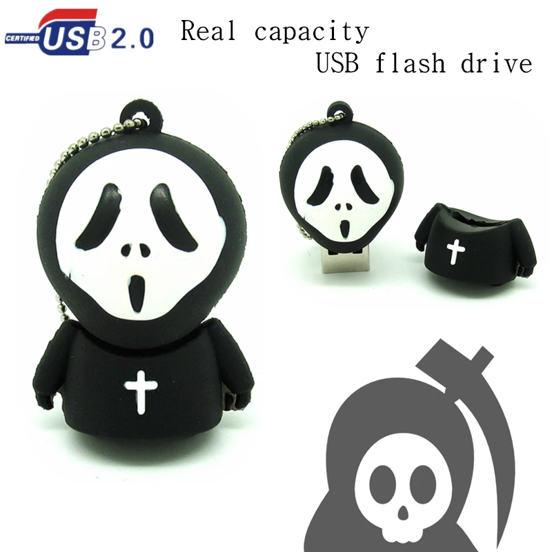USB флеш накопитель в виде привидения 32/16 ГБ 8/4 ГБ|flash drive|usb flash drivepen drive |