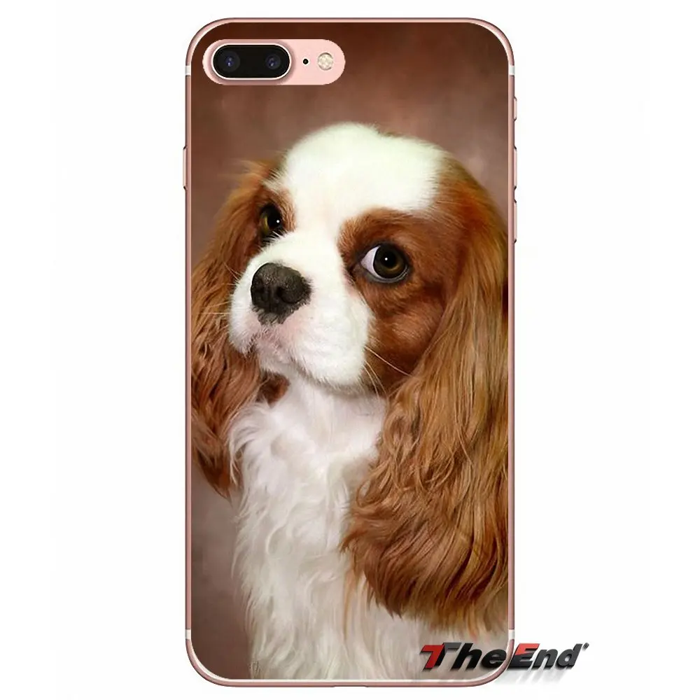Чехол для Samsung Galaxy Note 3 4 5 Grand Core Prime S3 S4 S5 MINI S6 S7 edge S8 S9 Plus Cavalier King Charles Spaniel