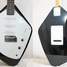 Изготовленный на заказ Китай vox черная гитара 6 струн электрогитара черного цвета