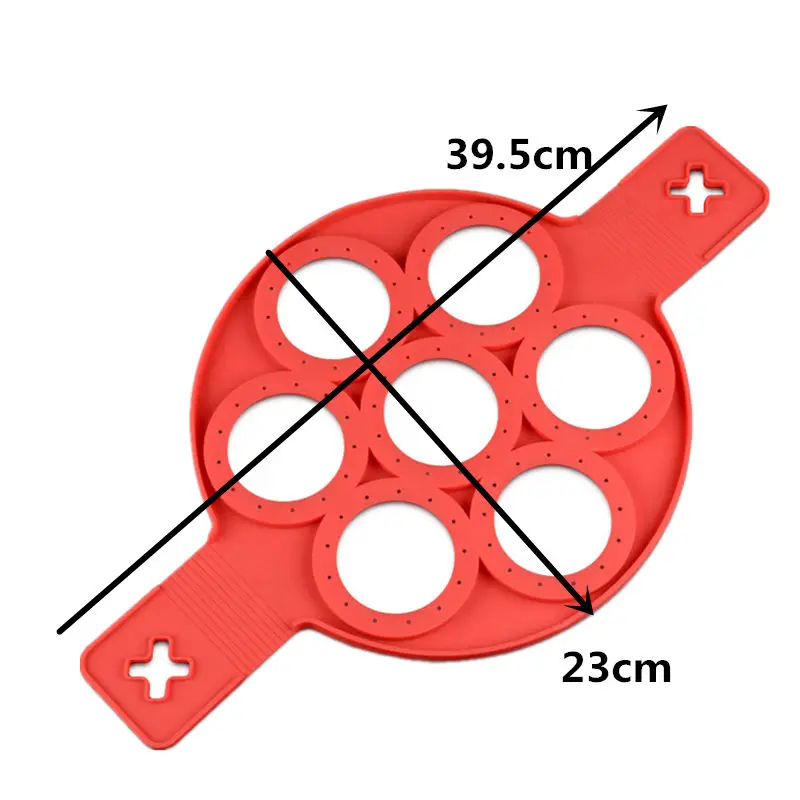Формы для блинов многоразовые антипригарные силиконовые кухонные инструменты для приготовления яиц сковорода для яиц кольцо флип плита
