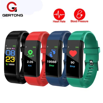 

Sport Wristbands Smart Bracelet ID115 Plus Waterproof Watch Blood Pressure Heart Rate Monitor Fitness Tracker PK Mi Band 3