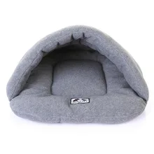 1Pcs Cute Cat Sleeping Bag Warm Puppy Bed Mats Lovely Soft Dog House Pet Cat Mat Cushion Nest Small Animals Supplies 9Z