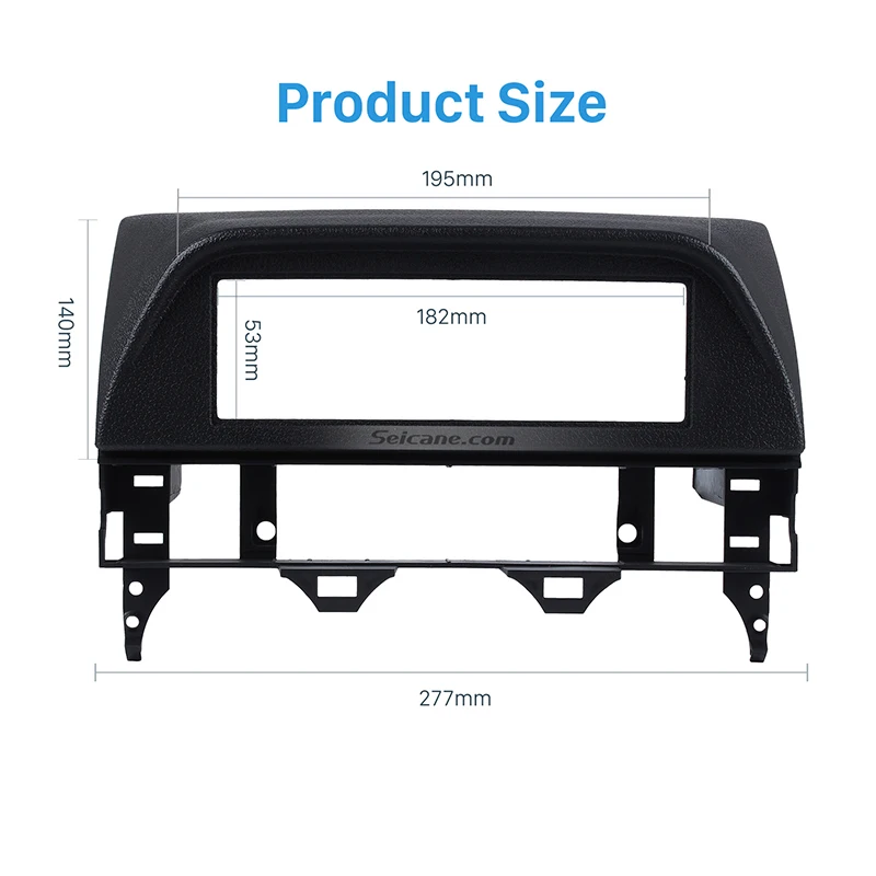 Seicane One Din Автомобильная Панель рамка аудио стерео приборная панель комплект для переоборудования 1 Din для Mazda 6 Atenza 2002 2003 2004 2005 2006 2007 автомобиля