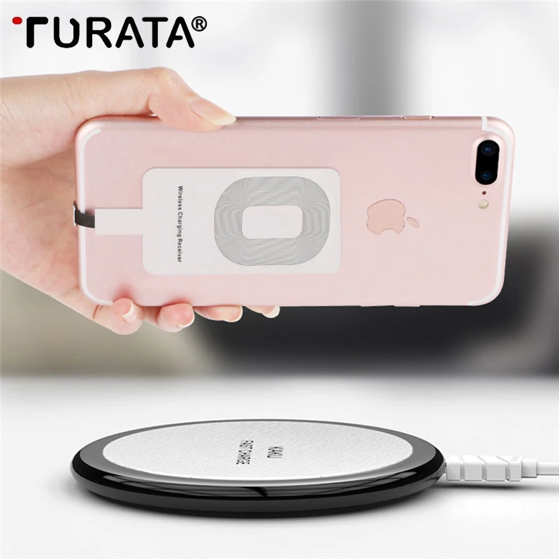 Turata Universal Qi Wireless Charger Receiver for iphone