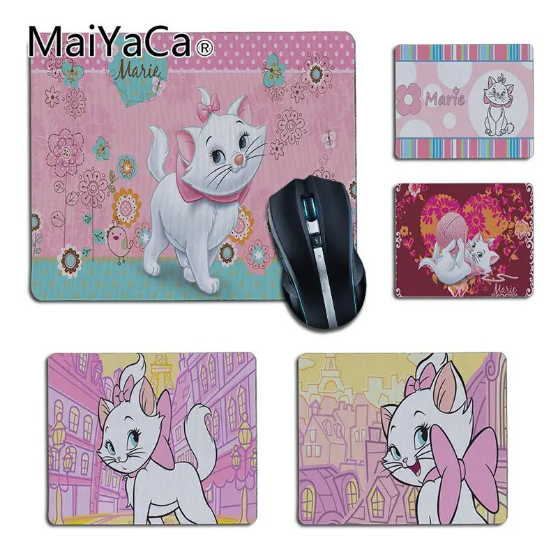 

MaiYaCa Good Use marie aristocats Cat Rubber Mouse Durable Desktop anime Mousepad durable office accessory and gaming mouse pad