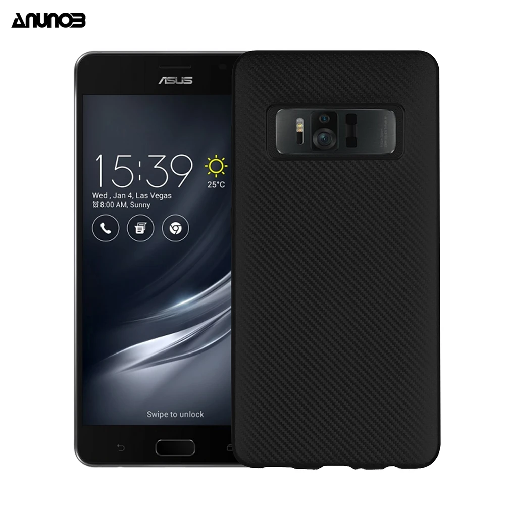 

Anunob Candy Phone Case For ASUS Zenfone AR Cases Fiber TPU Cover ASUS Zenfone ZS571KL Covers 5.7 inch