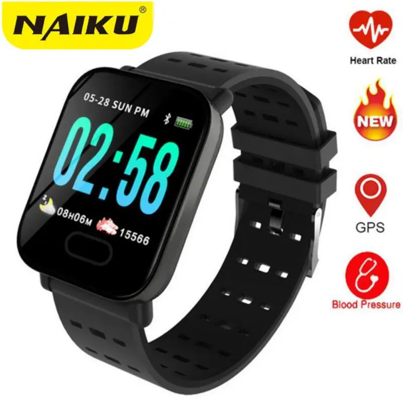  factory A6 Smart Watch Heart Rate Monitor Sport Fitness Tracker Blood Pressure Call Reminder Men Wa - 33014342109