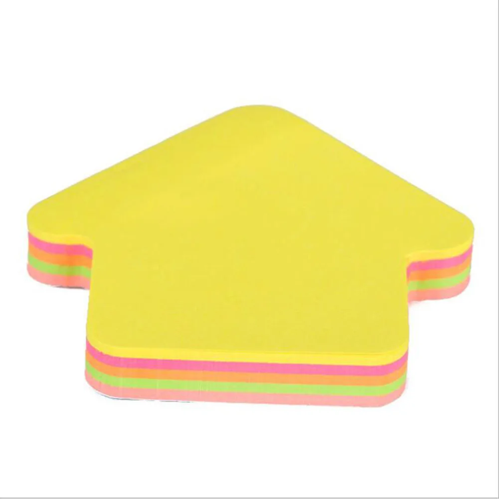 Новые стильные мини-блокноты для записей Kawaii Sticky Notes школьные канцелярские принадлежности креативная прекрасная форма наклейки ярких цветов около 100 страниц
