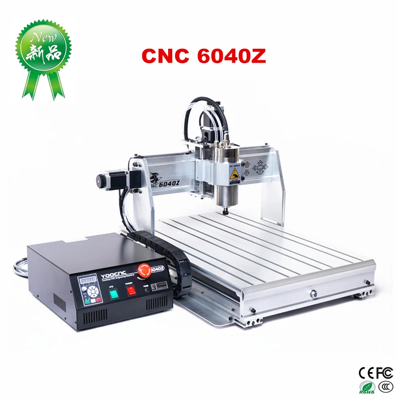 

2 sets 2200W spindle 3axis mini cnc router 6040Z metal engraving machine with mach3 remote control cutting drilling