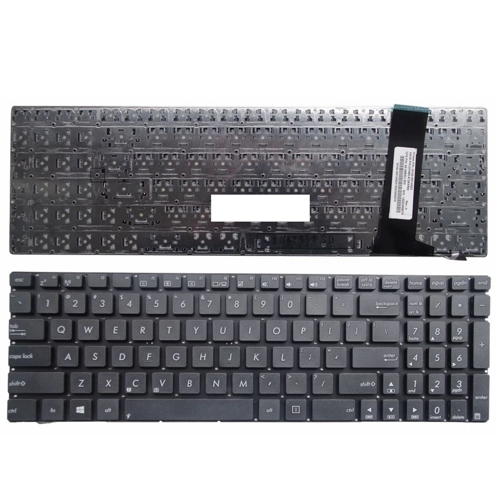 US For ASUS N56DP N56VZ N56VM N56VV N76 N76V N76S X45DP Replace laptop keyboard NEW English Black | Компьютеры и офис